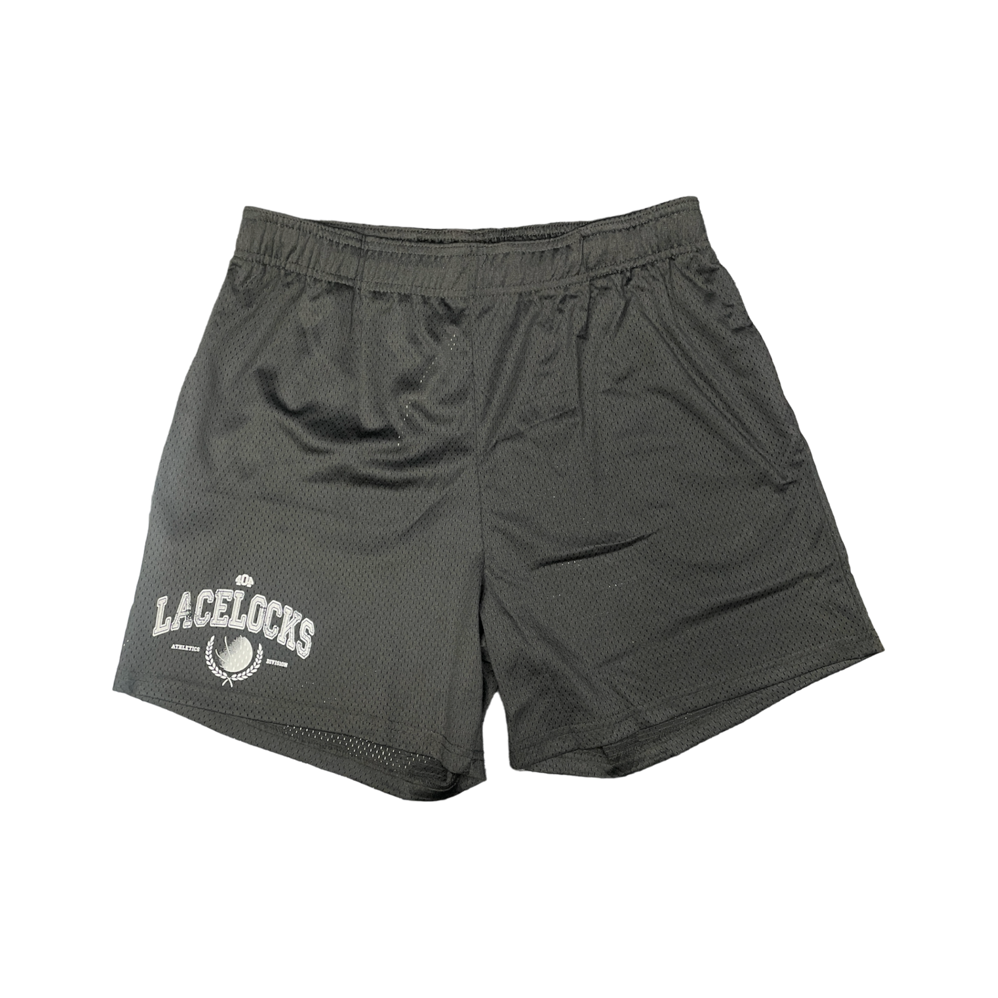 Lacelocks 'Crest' Shorts (Blk/Wht) – Lacelocks404