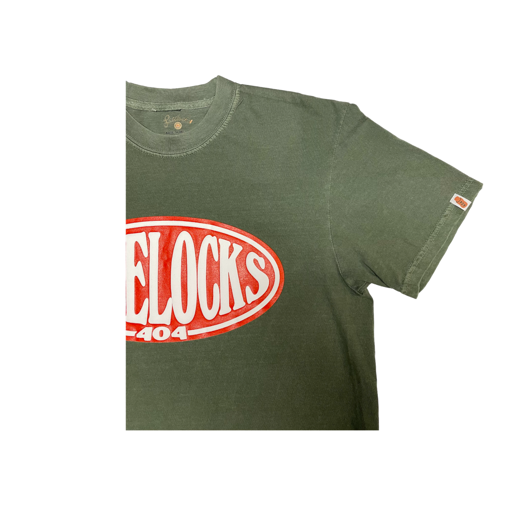 Lacelocks Oval Tee (Moss Green) - Lacelocks404