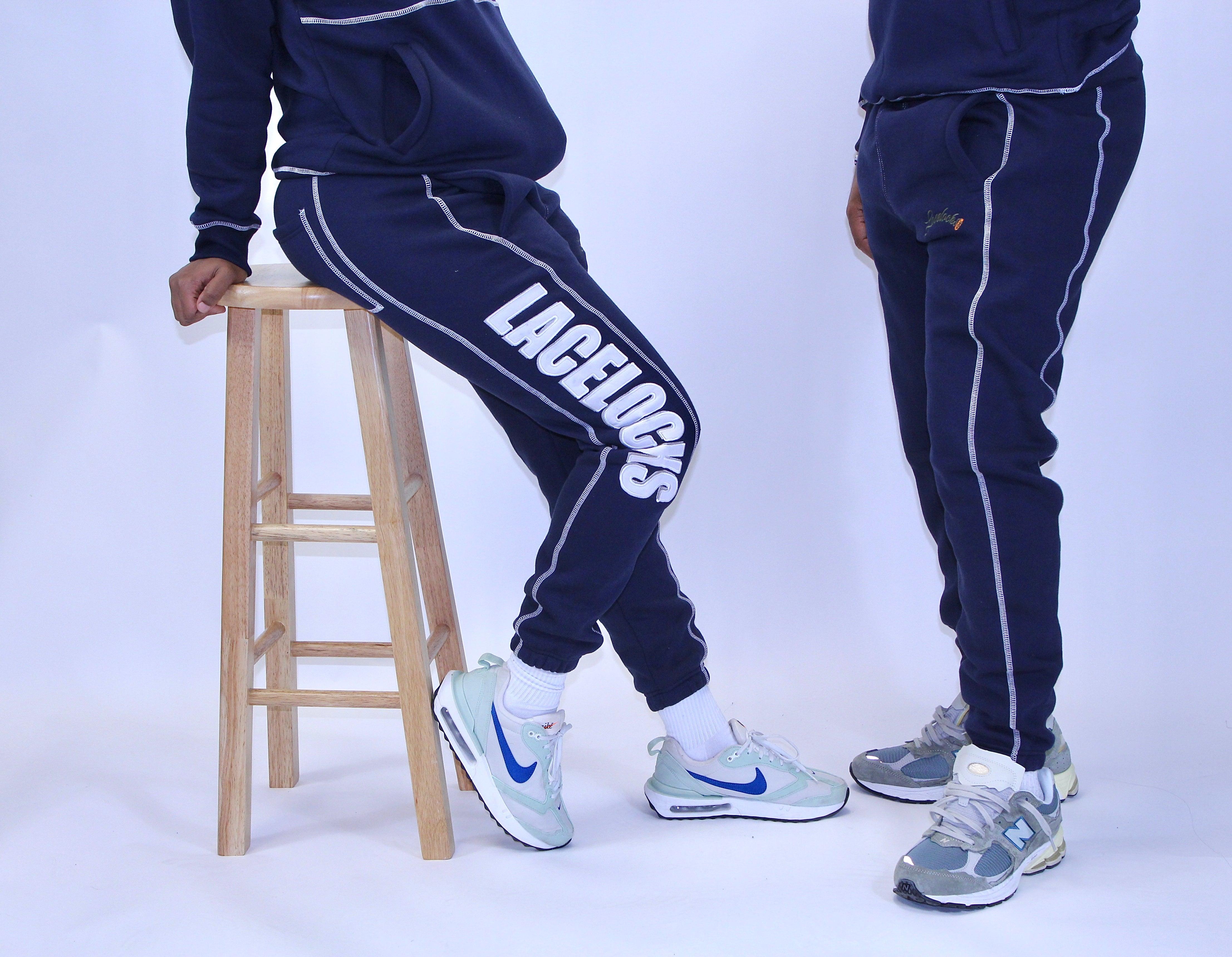 Contrast Sweatpants - Lacelocks404