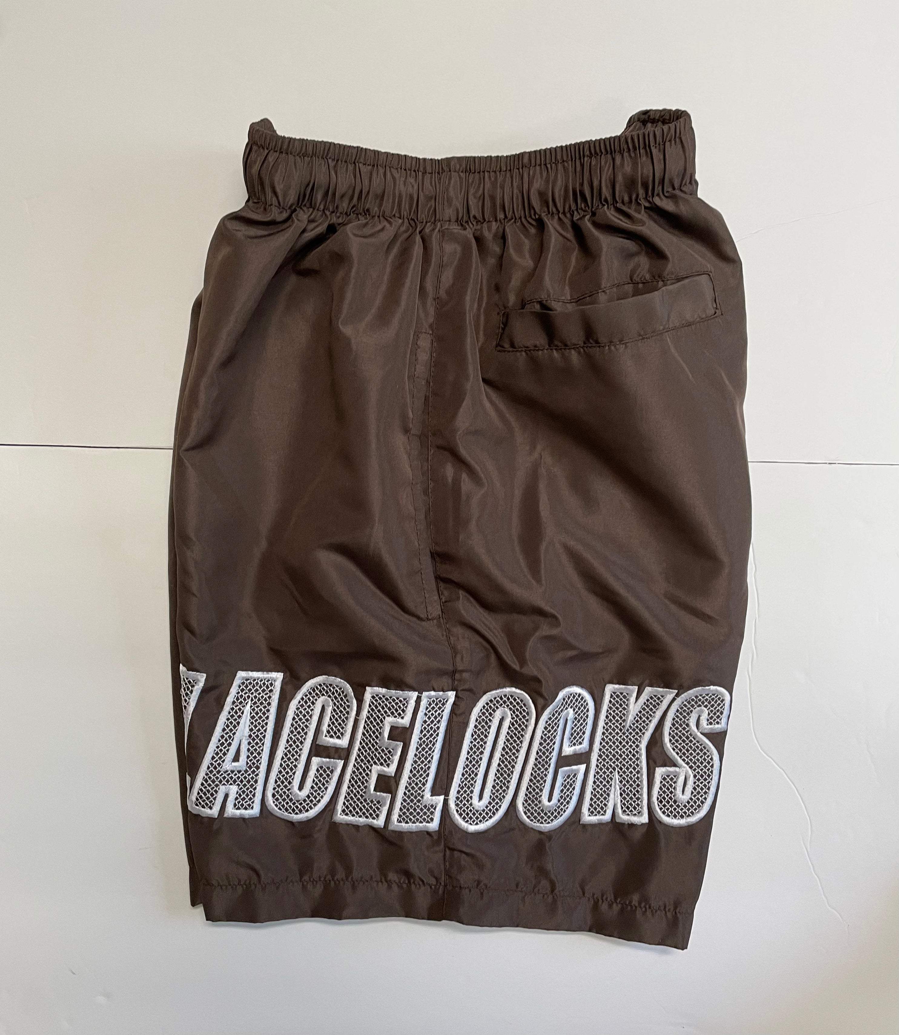 Lacelocks ‘Trail’ Shorts (Brown) - Lacelocks404